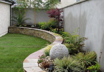 Raised flowerbeds and landscaping in County Dublin