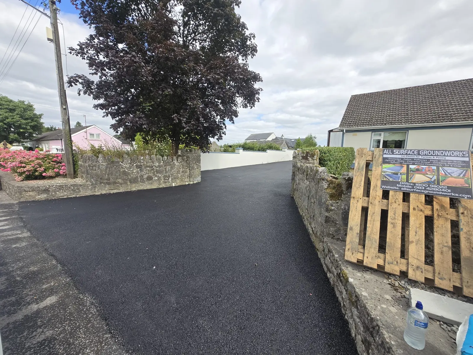Recent Allsurface Groundworks project in County Dublin