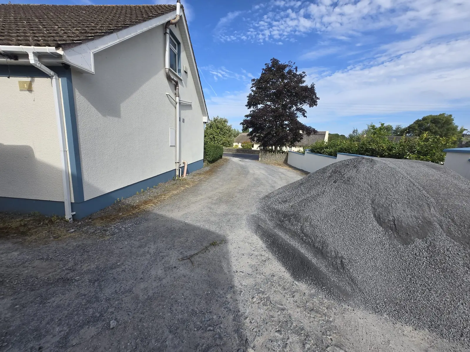 Tarmac Beside the Home project by Allsurface Groundworks in County Dublin