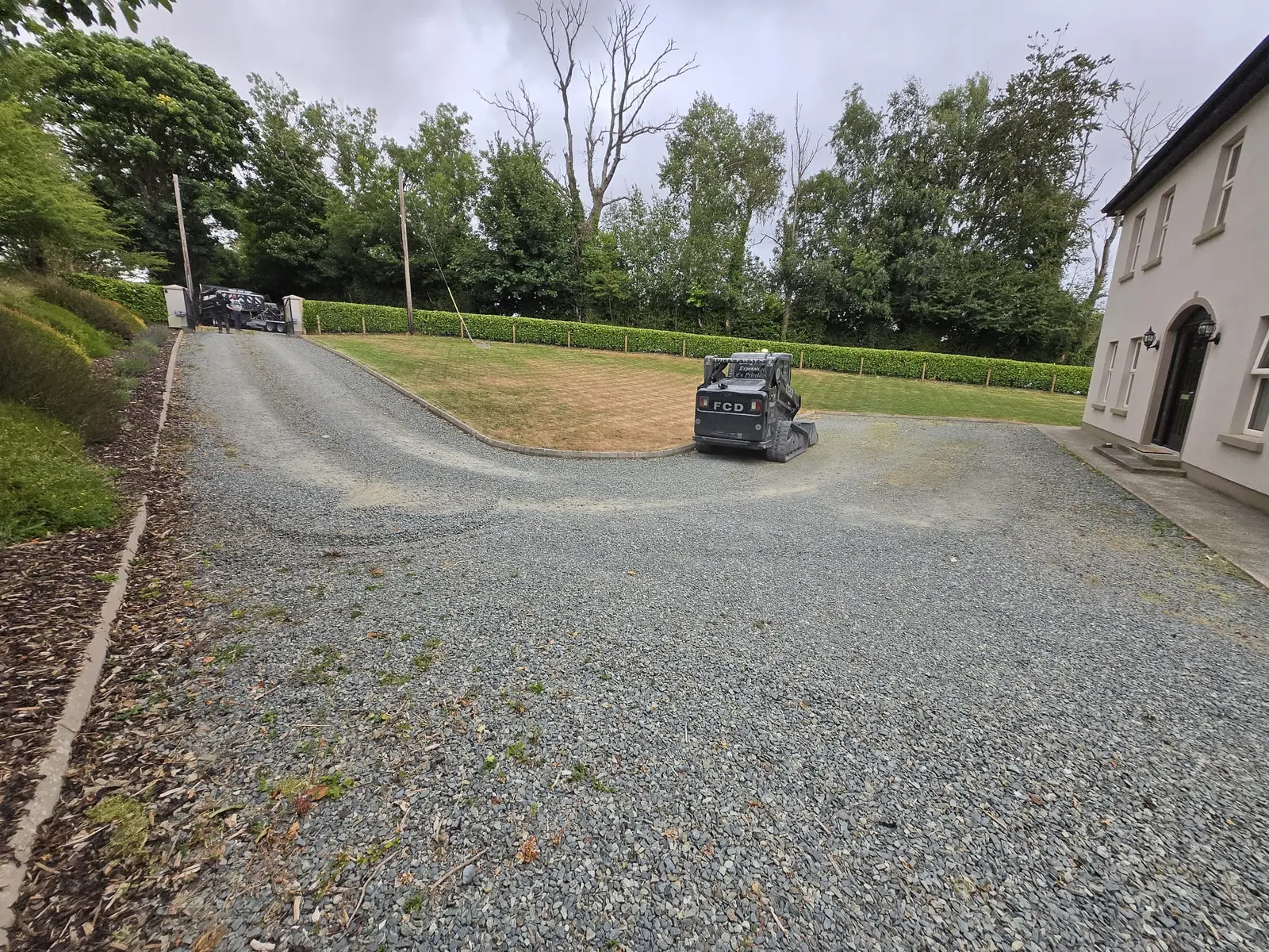 Large Tarmac Area project by Allsurface Groundworks in County Dublin