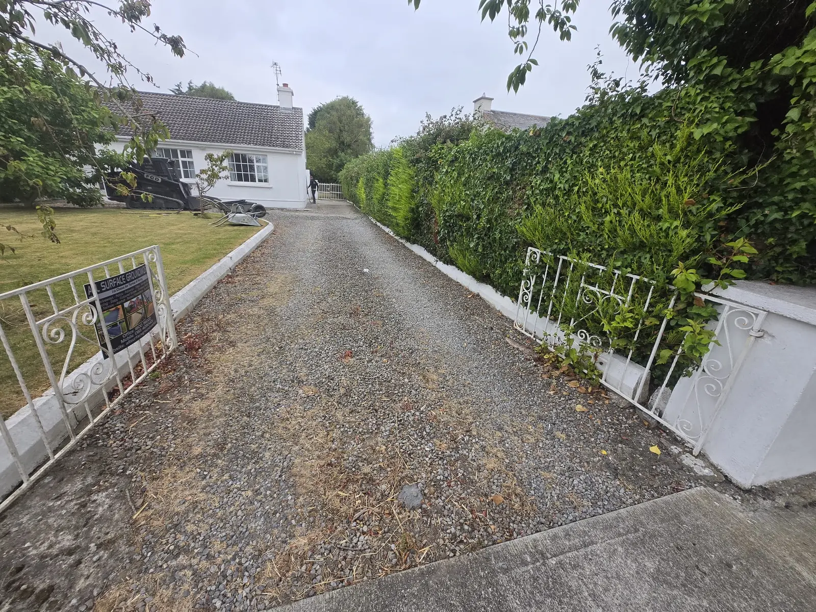 Finished Asphalt Drive project by Allsurface Groundworks in County Dublin